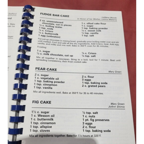 Superb Cooks of Marion County Cookbook 2001 Spiral Jefferson Texas - Picture 3 of 7